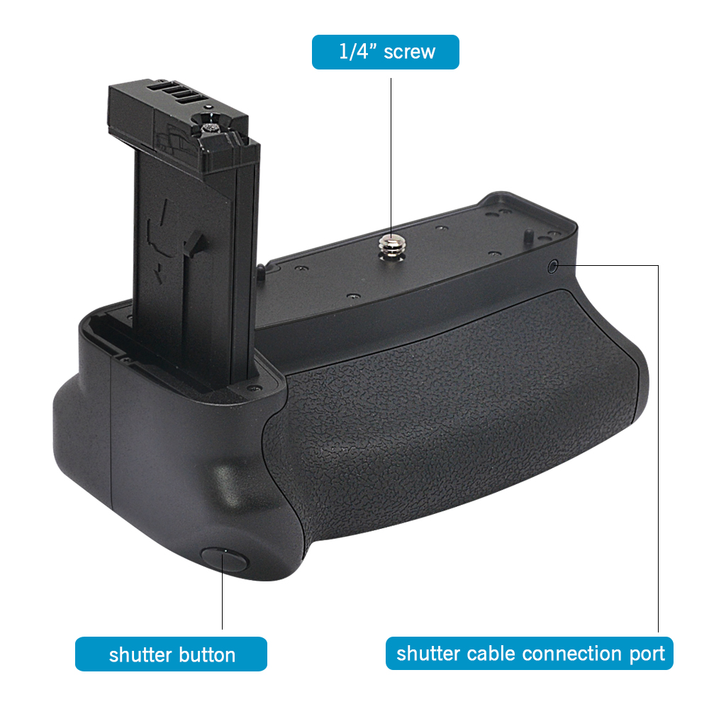 Mcoplus BG-EOS RP impugnatura  - Canon Camera Eos R8 recensione e prezzo