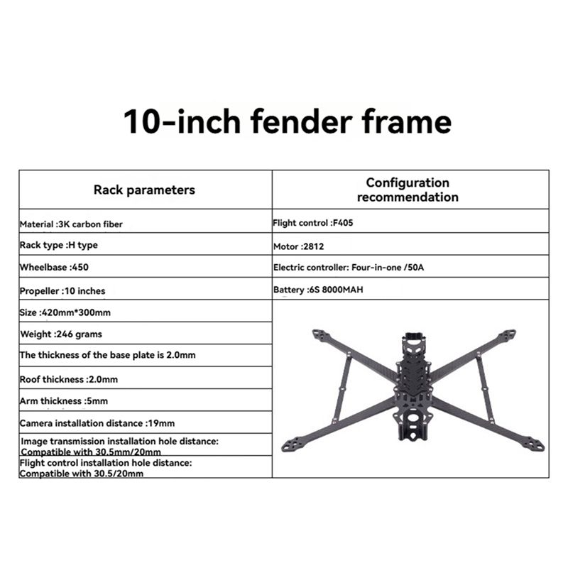 Telaio per Drone da Corsa FPV  - Drone Kit Racing recensione e prezzo