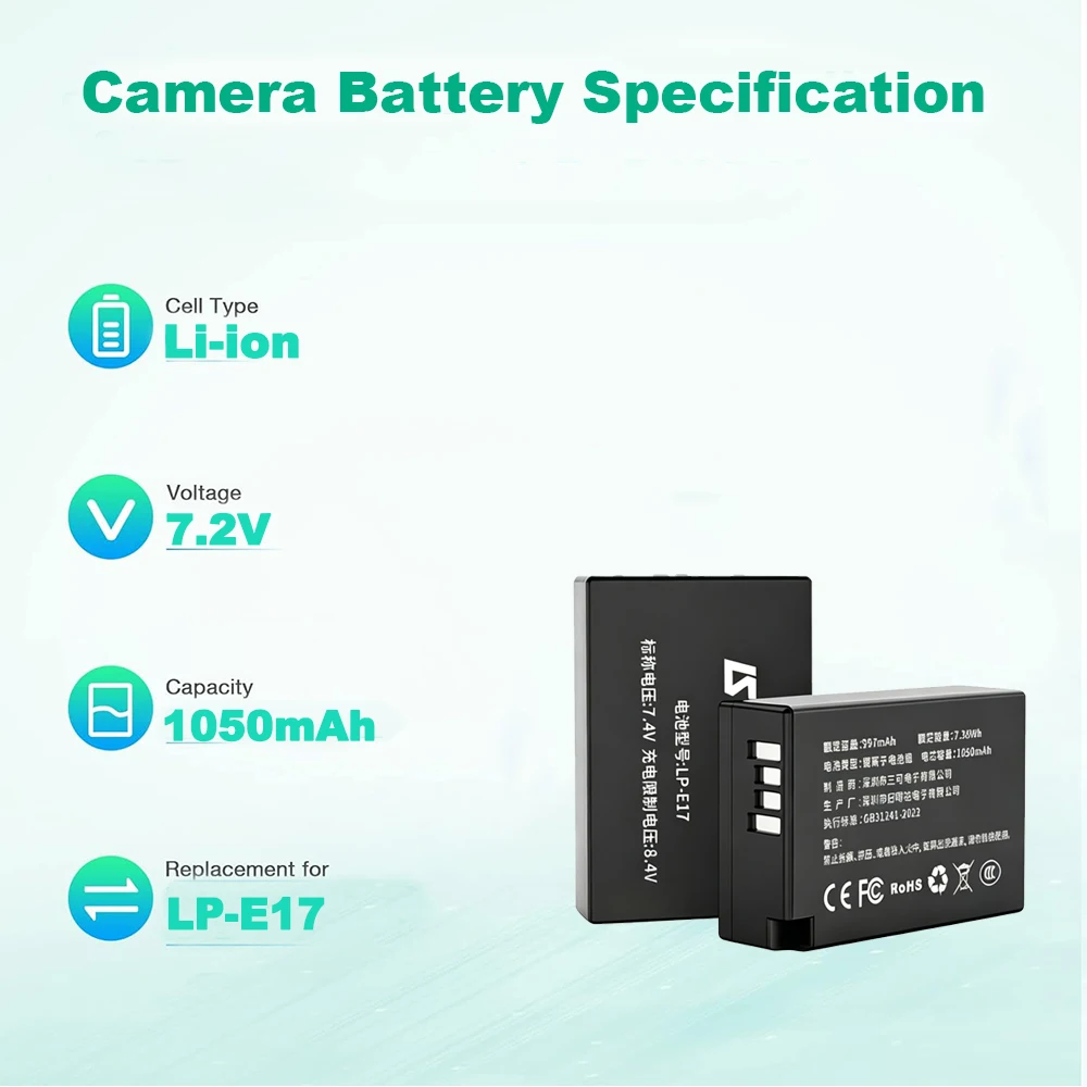 Batteria LP-E17 per Fotocamere - Canon Camera Eos R8 recensione e prezzo