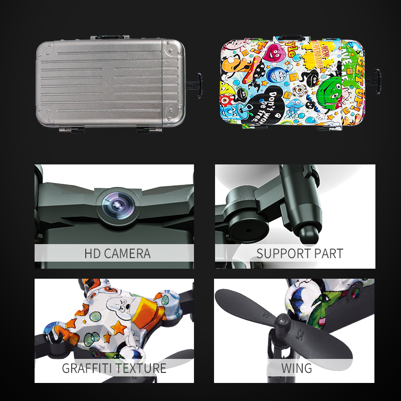 DH120 Mini Drone 720P 480P HD  - Drone Kit Tricopter recensione e prezzo